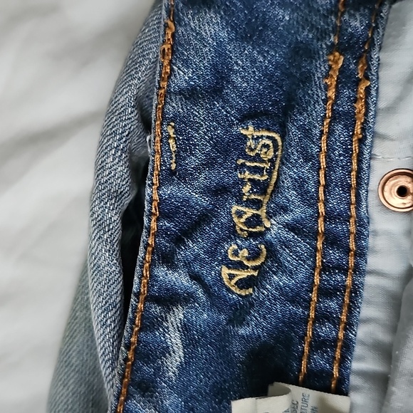American Eagle Artist Jeans, Distressed, Light Wash, 12 - Picture 7 of 7